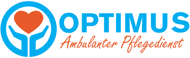 „Pflegedienst Optimus“-Logo, zur Startseite